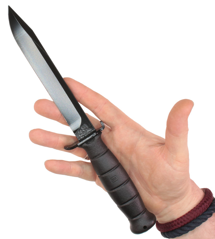 Glock Feldmesser FM 78 schwarz, glatte Klinge