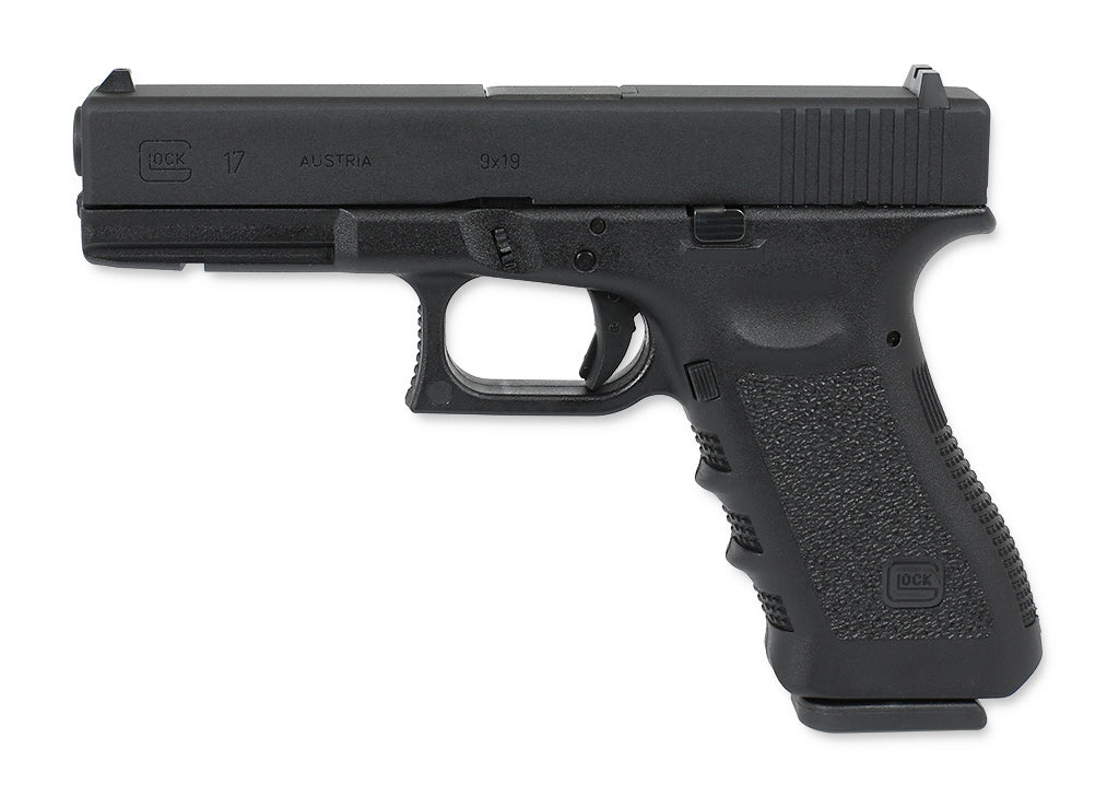 Glock 17 Gasblowback Airsoftpistole Kaliber 6mm - Original Lizenz + Markings