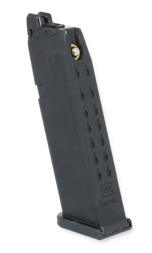 Glock 17 Gasblowback Airsoftpistole Kaliber 6mm - Original Lizenz + Markings