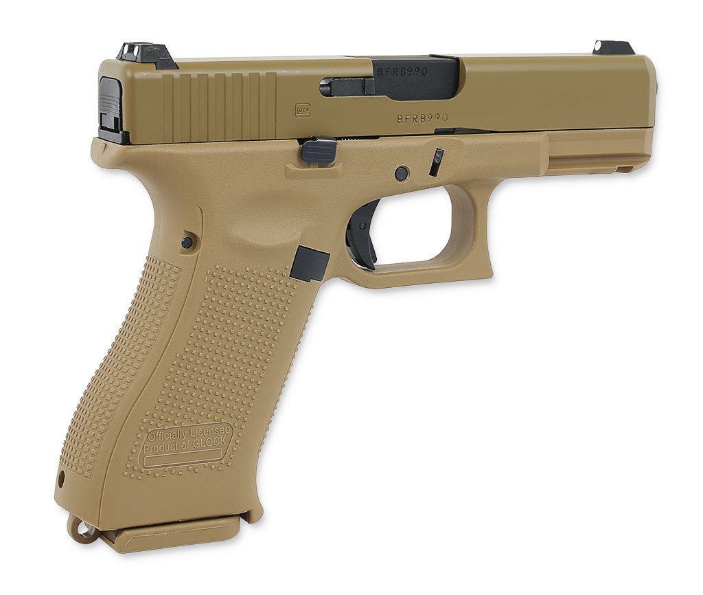 Glock 19X Gasblowback Airsoftpistole Kaliber 6mm (VFC) - Original Lizenz + Markings