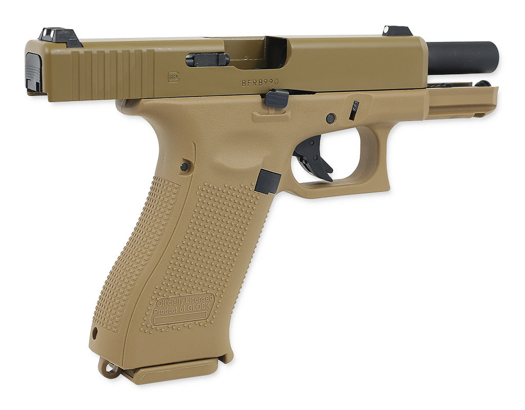 Glock 19X Gasblowback Airsoftpistole Kaliber 6mm (VFC) - Original Lizenz + Markings