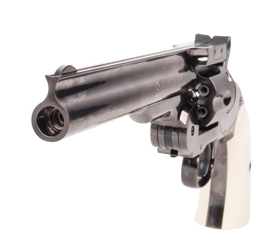 Schofield 6" CO2 Revolver Steel Grey 4