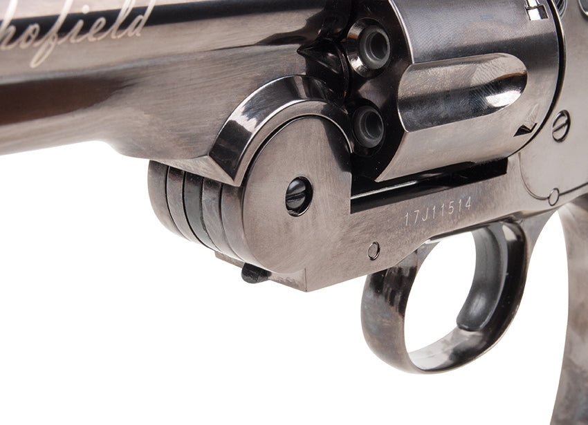 Schofield 6" CO2 Revolver Steel Grey 4