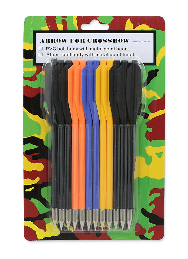 Pistolenarmbrust Kunststoffpfeile 12 Stück