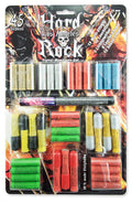 Hard Rock Los Angeles Sortiment 45 tlg. Feuerwerk für Schreckschuss 