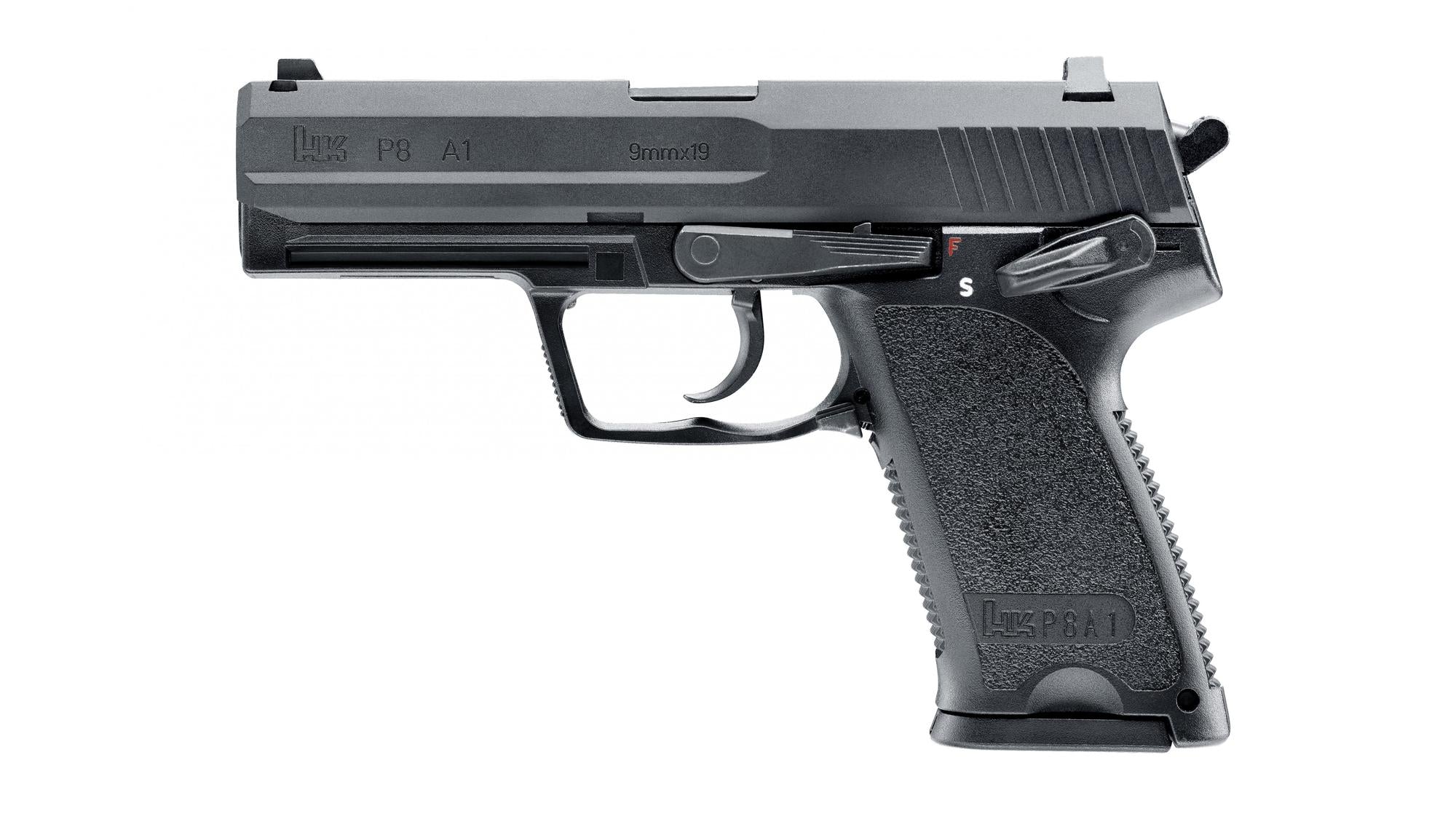 Heckler & Koch HK P8 A1 Gasblowback Airsoft -IWA 2019 Neuheit 