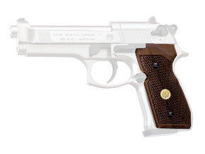 Holzgriffschalen für CO2 Pistole Beretta 92FS 4,50mm