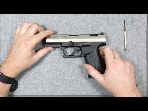 Walther P99 Vernickelt Schreckschuss Pistole 9mm PAK