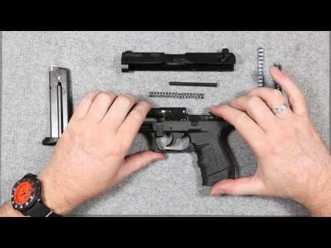 Walther P22Q NKL Vernickelt Schreckschusspistole 9mm PAK