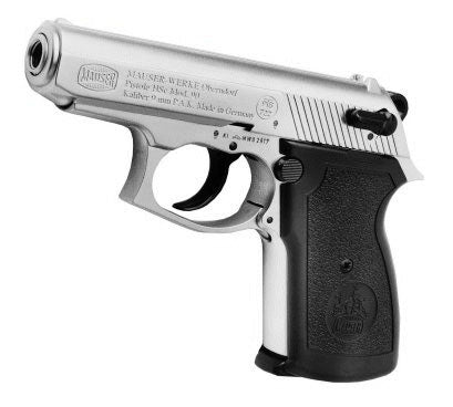 Mauser HSC 90 veloursvernickelt Schreckschuss