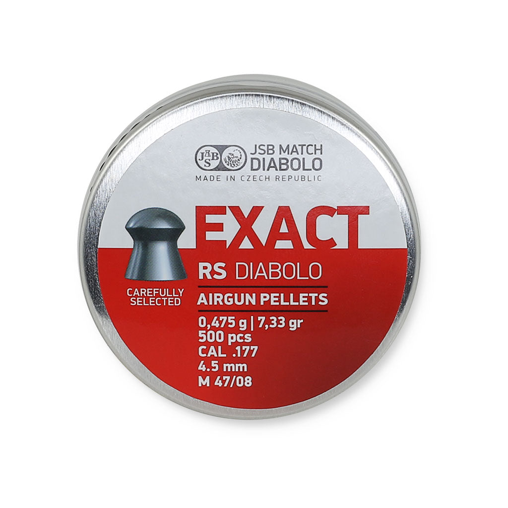 JSB Exact RS Rundkopf Diabolos 4,52mm