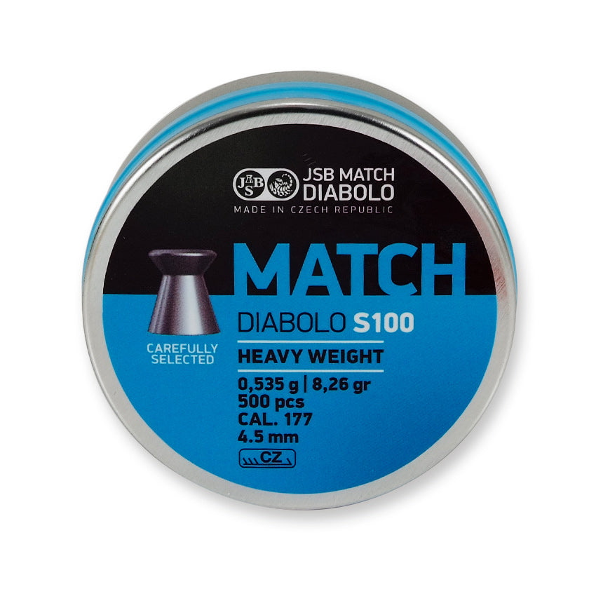 JSB Diabolo Match Heavy Flachkopf 4,5mm