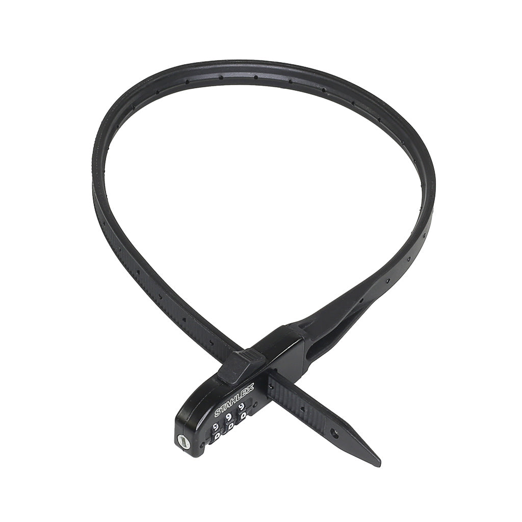 Kabelbinder mit Zahlenschloss 12x56cm für Waffenkoffer und Waffentaschen