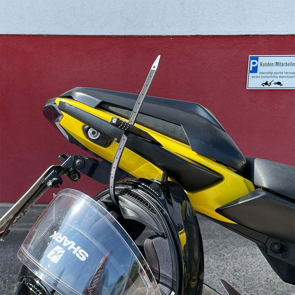 Zahlenschloss Kabelbinder mit Stahlkern 12x56cm