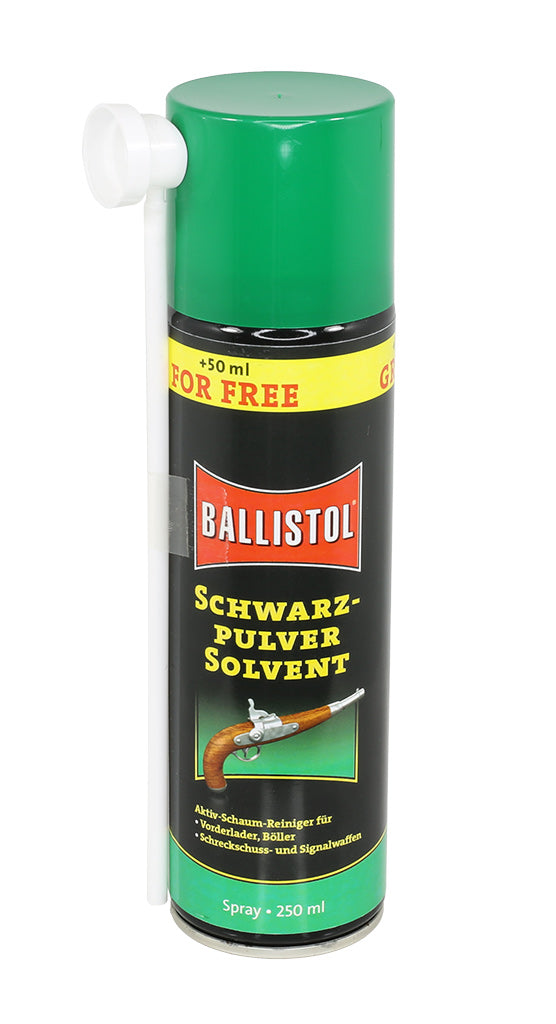 Ballistol Schwarzpulver Solvent Spray 200ml + 50ml gratis