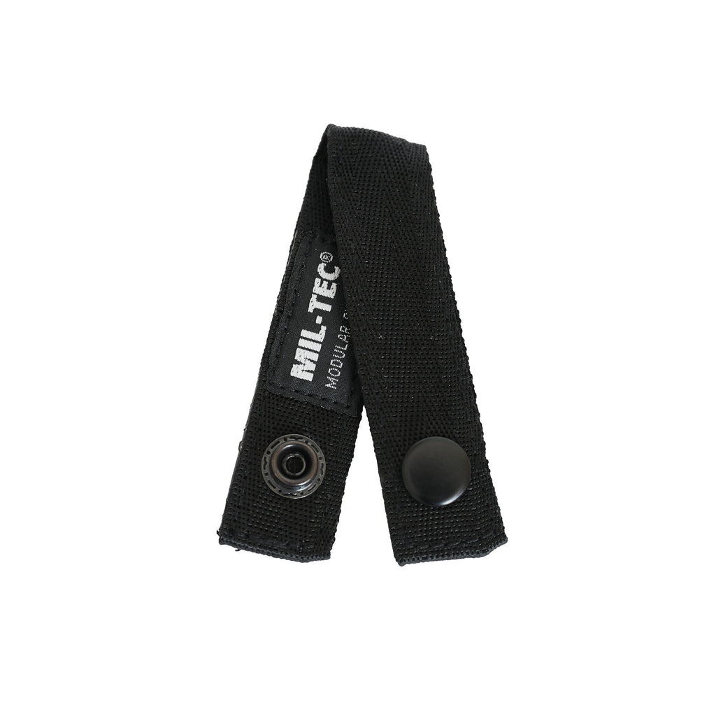 Koppelschlaufe Modular 10cm schwarz