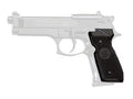 Kunststoffgriffschalen für CO2 Pistole Beretta 92F 4,50mm
