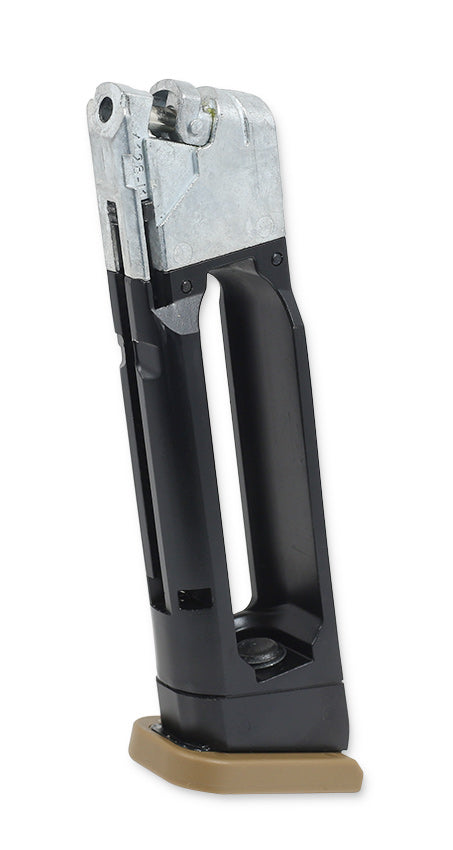 Magazin Glock 17 CO2 Blowback Luftpistole im Kaliber 4,5mm Rundkugel - Coyote 
