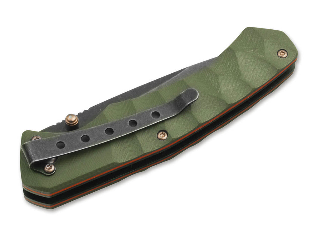 Magnum Iguanodon Taschenmesser – Rostfreier 440A Stahl, G10 Griff