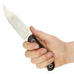 Manly Crafter D2 Black G10 Feststehendes Messer