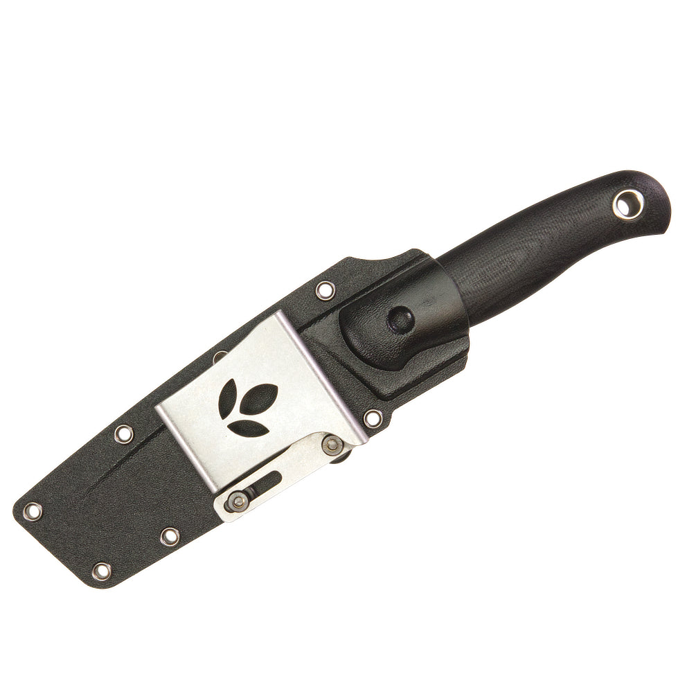 Manly Crafter D2 Black G10 Feststehendes Messer