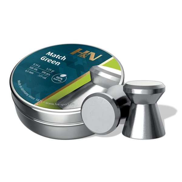 H&N Match Green Diabolos 4,5mm