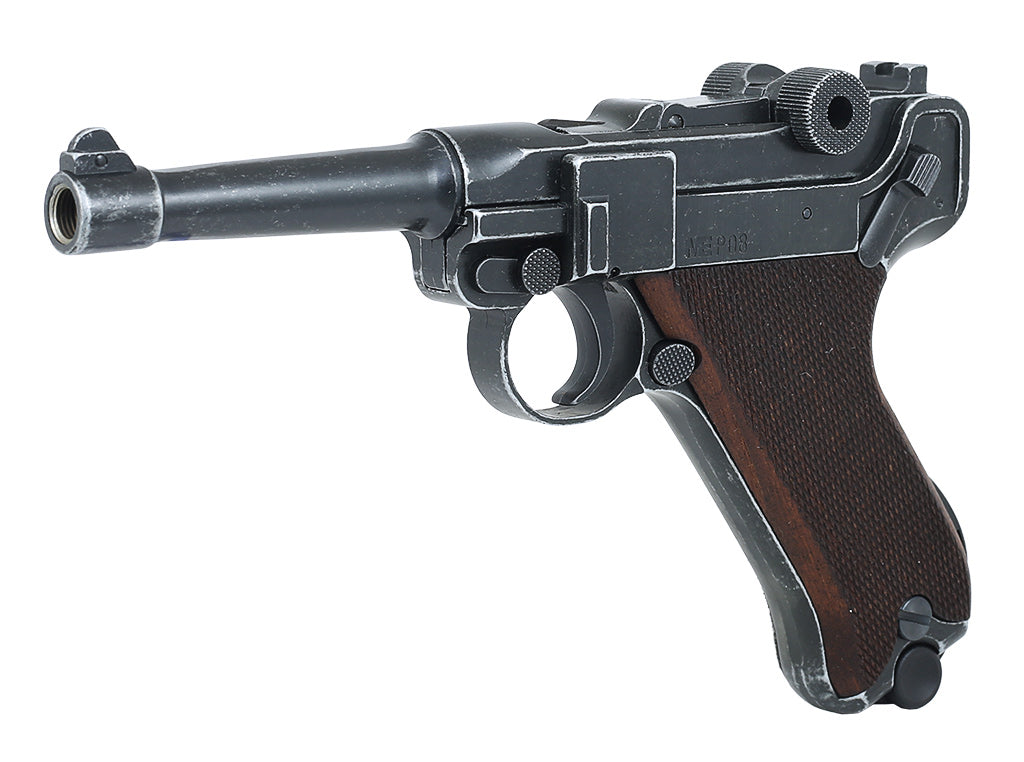 Schreckschuss Pistole ME P08 Luger Antik Look 9mm PAK