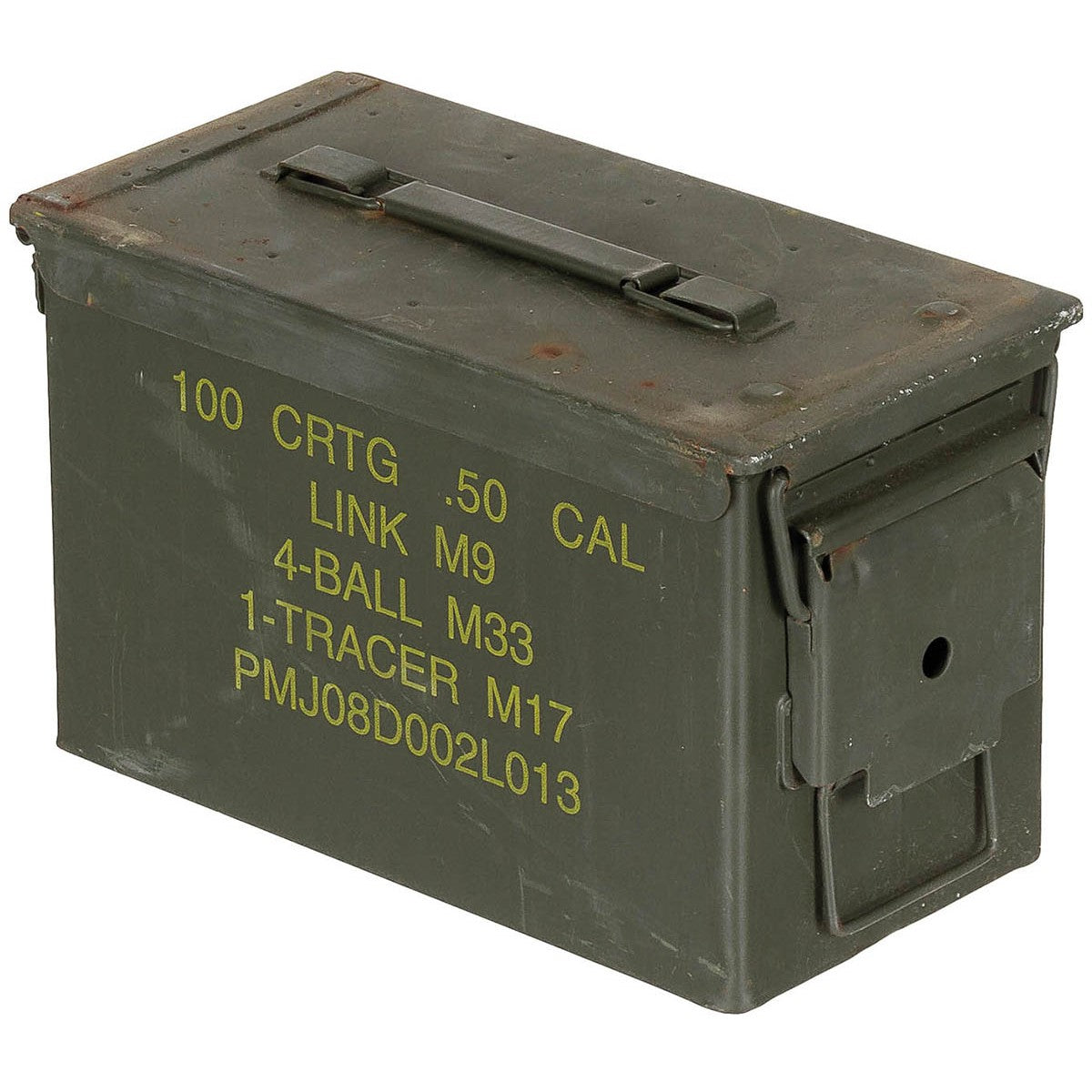 US Munitionskiste cal. 50, M2A1, Metall, Gebraucht