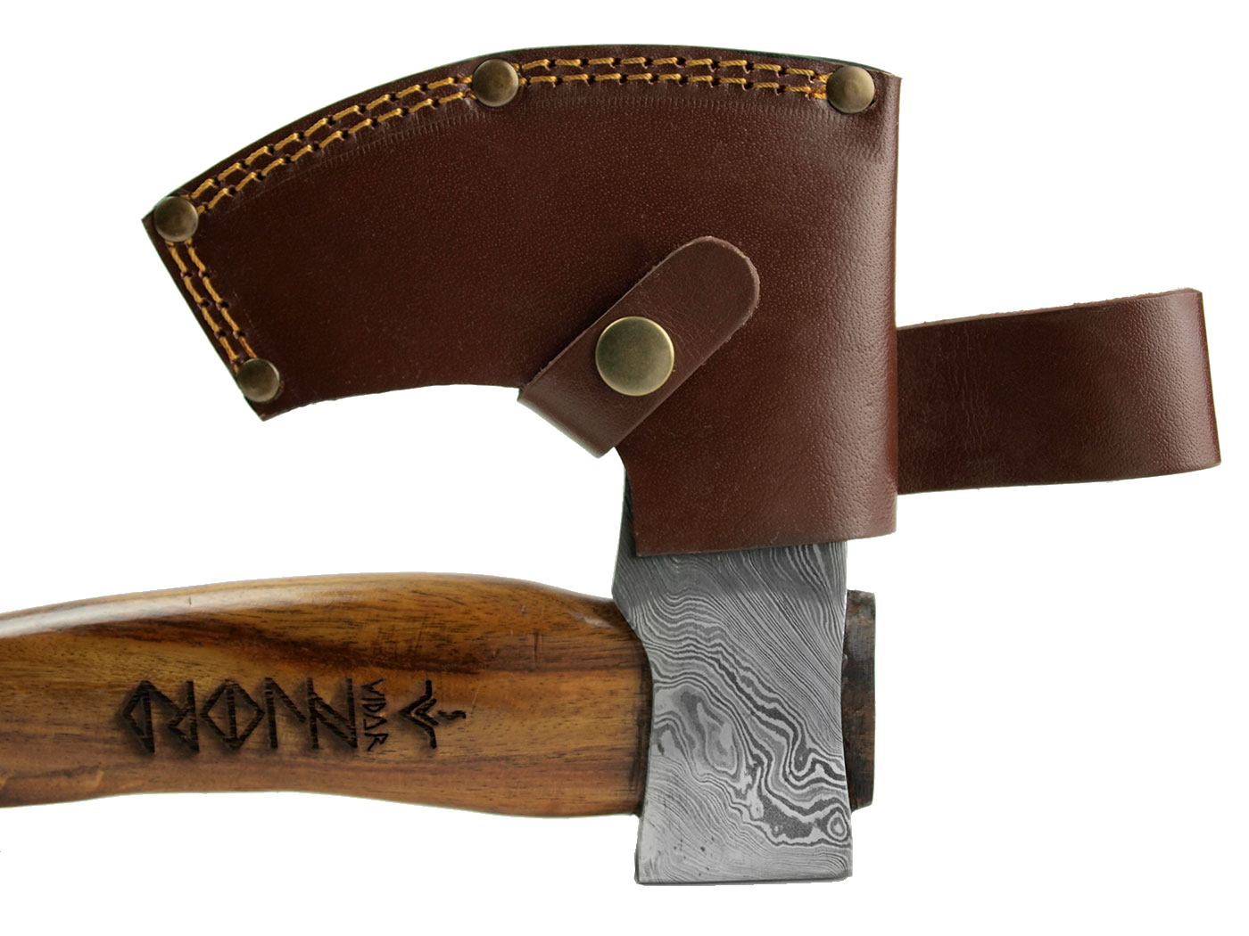 Njord Damast Wikinger Axt