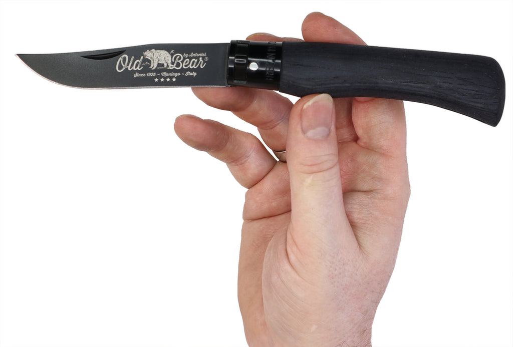 Old Bear XL ALL BLACK Taschenmesser