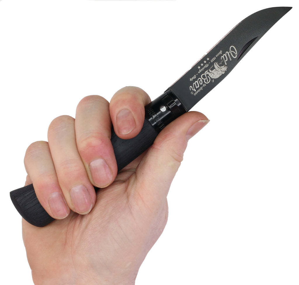 Old Bear XL ALL BLACK Taschenmesser