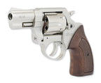 Röhm RG69 Nickel / Holzgriffschalen Schreckschuss 9mm RK