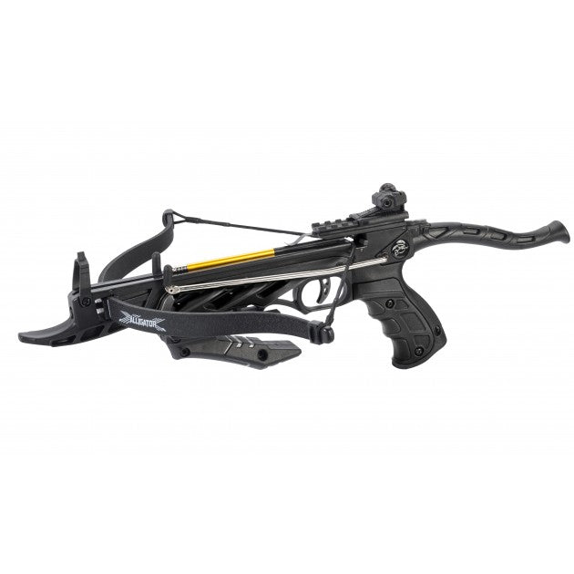 Alligator Pistolenarmbrust Schwarz/Schwarz- 80lbs / 175 kmh - Aluminiumpfeile