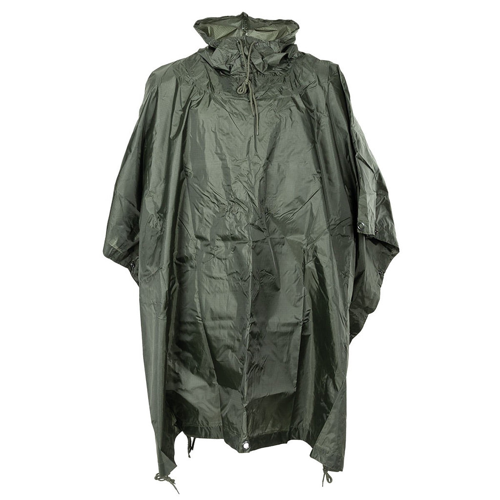 US Poncho Ripstop Oliv