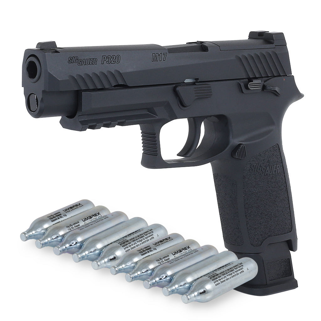 Sig Sauer ProForce P320-M17 CO2 Blowback Airsoftpistole 6mm BB schwarz