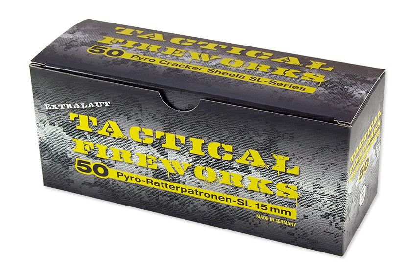 Pyro Ratterpatronen 50 tlg. für Schreckschuss Waffen