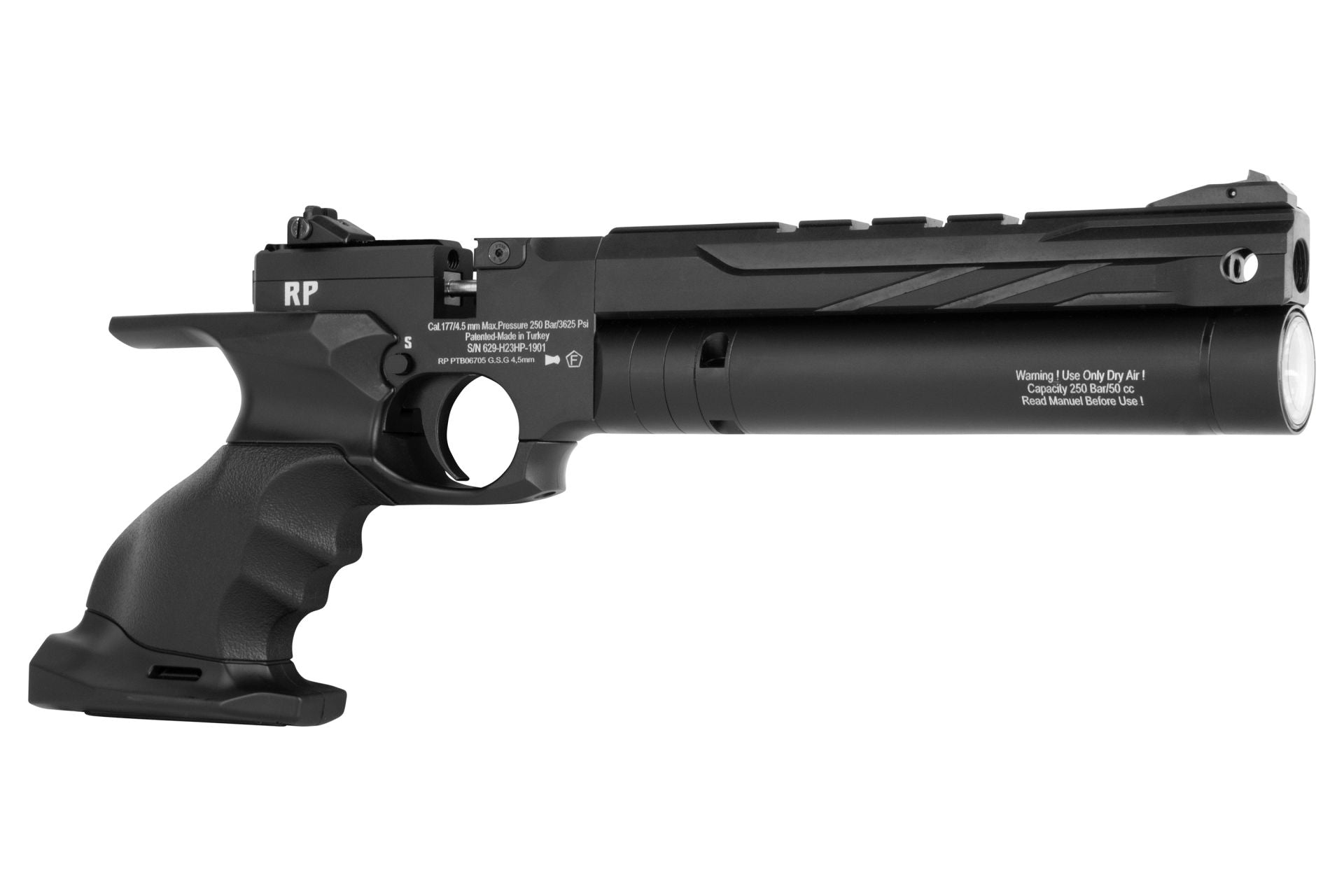 Reximex RP Pressluftpistole PCP Kaliber 4,5mm Diabolo