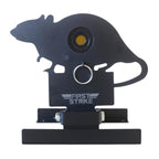 Field Target Klappsilhouette „Ratte“ – Verstellbares Klappziel für Luftdruckwaffen