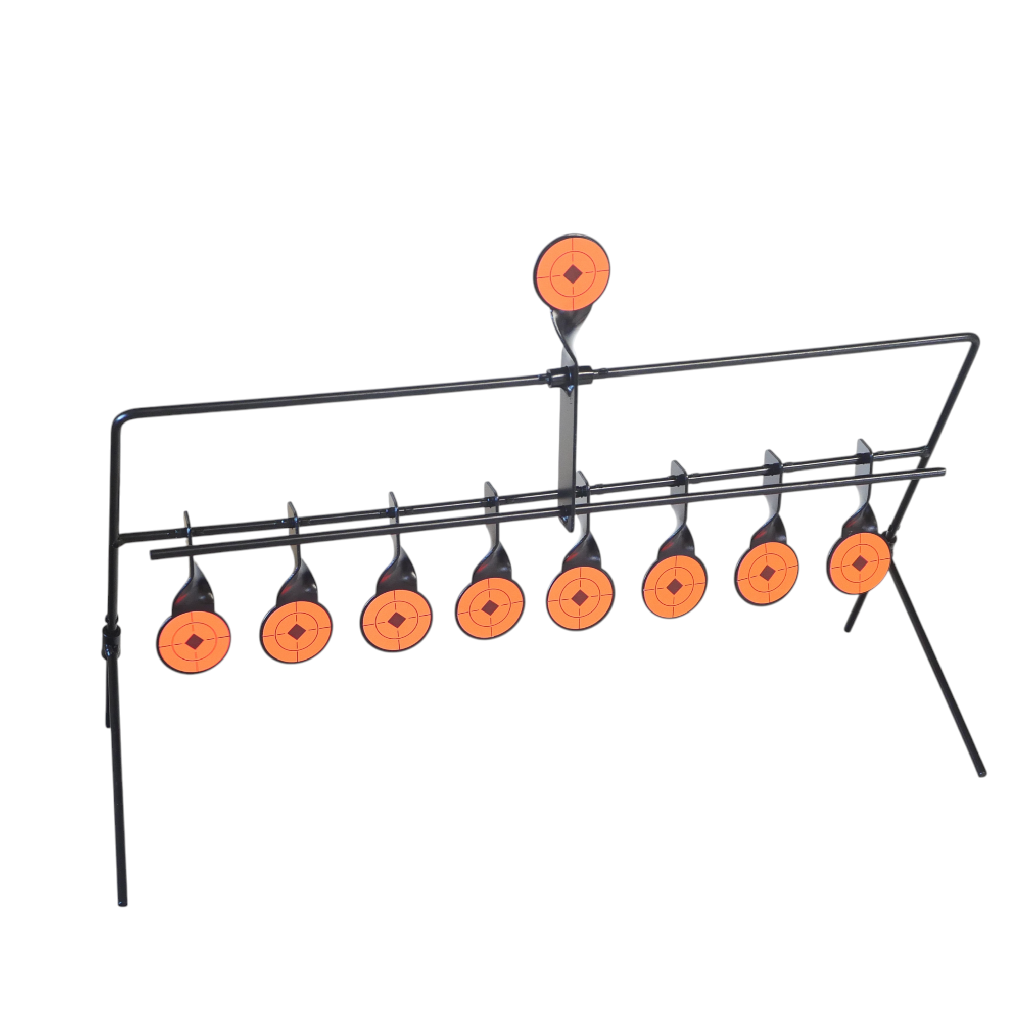 Pendelziel mit 9 Pendeln – Schießspiel für Luftdruckgewehre