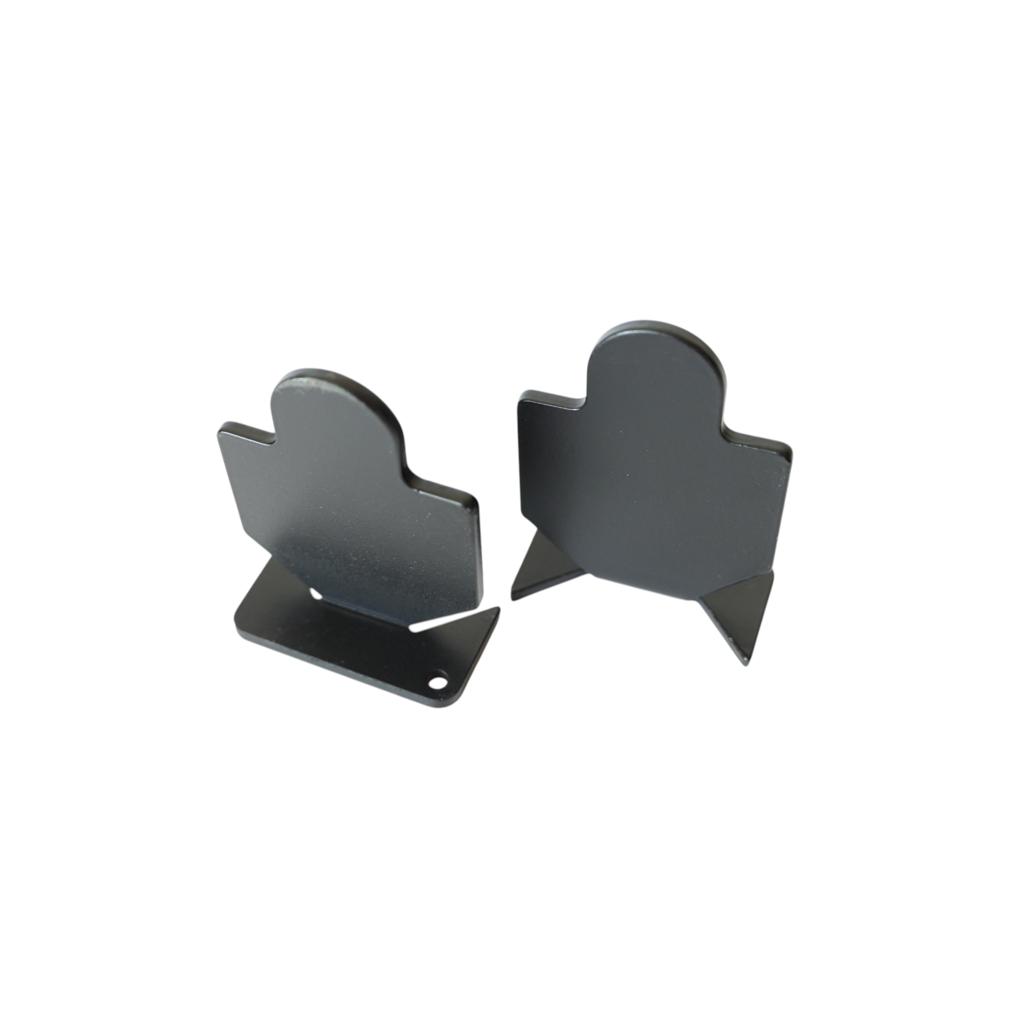 Stahlsilhouetten zum Aufstellen – Stahlziele Set (6 Stück)