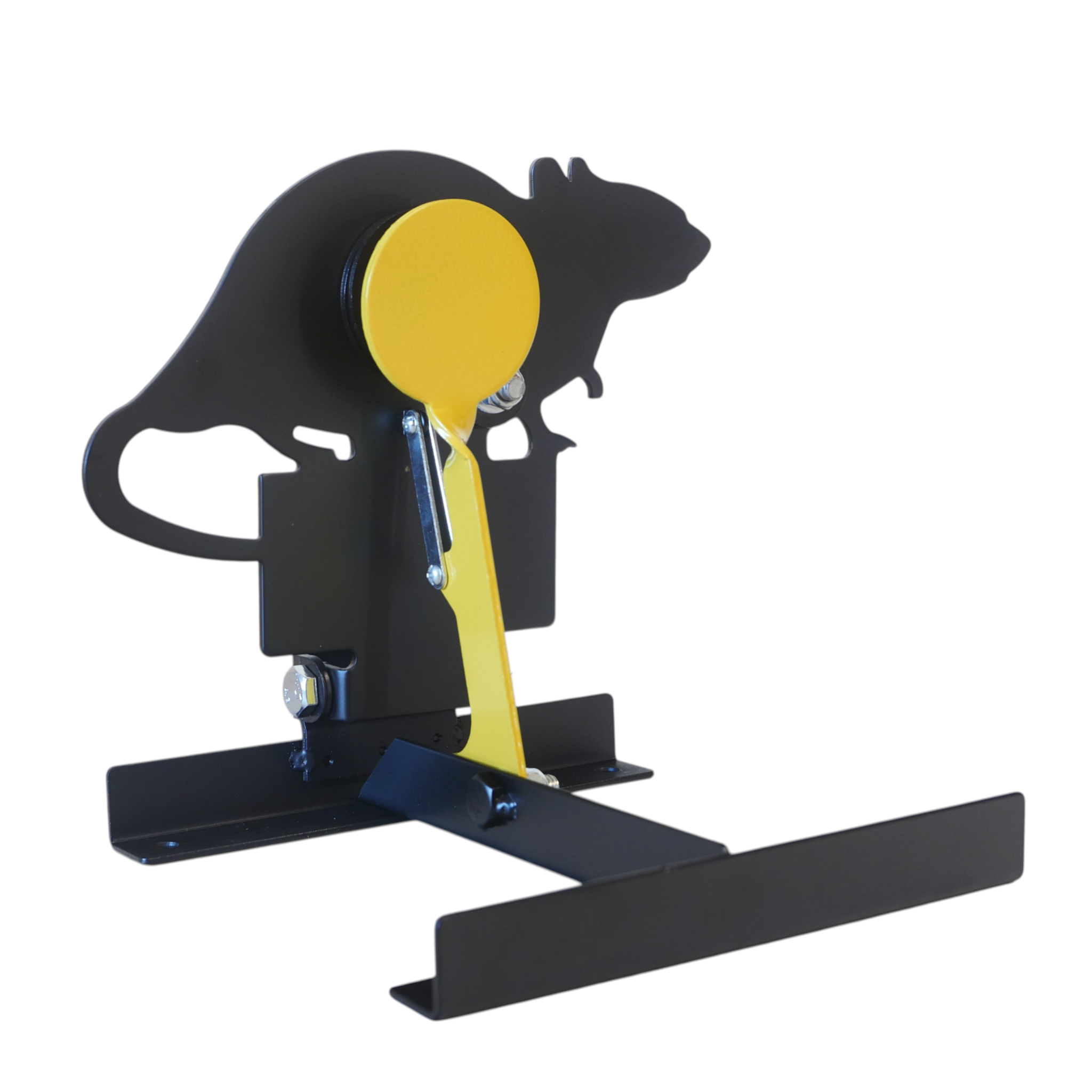 Field Target Klappsilhouette „Ratte“ – Verstellbares Klappziel für Luftdruckwaffen