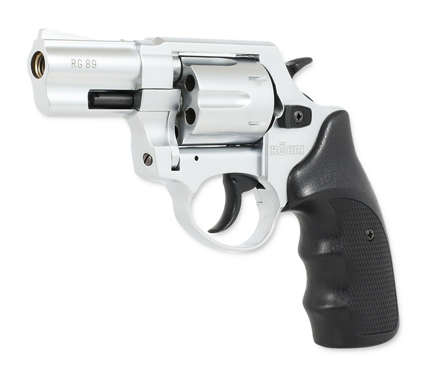 Röhm RG89 Alu Chrome Schreckschuss Revolver 9mm RK - Made in Germany