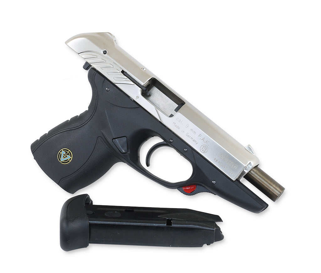 RÖHM Vektor CP1 Velourvernickelt 9mm PAK Schreckschuss