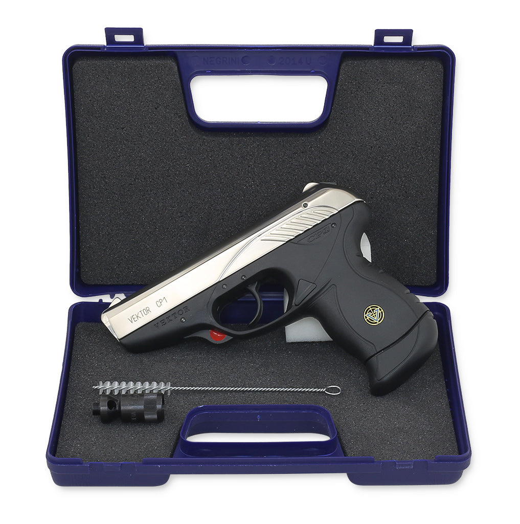 RÖHM Vektor CP1 Velourvernickelt 9mm PAK Schreckschuss