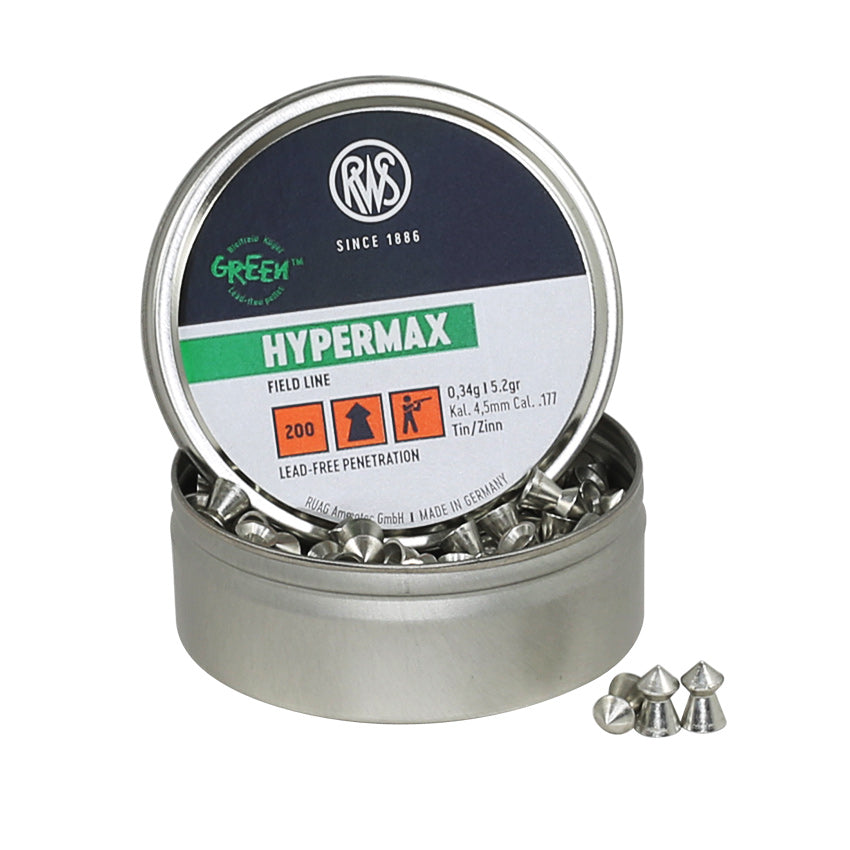 RWS HYPERMAX 0,34g Diabolos 4,5mm