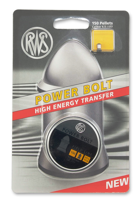 RWS Power Bolt 4,5mm Luftgewehr Diabolo