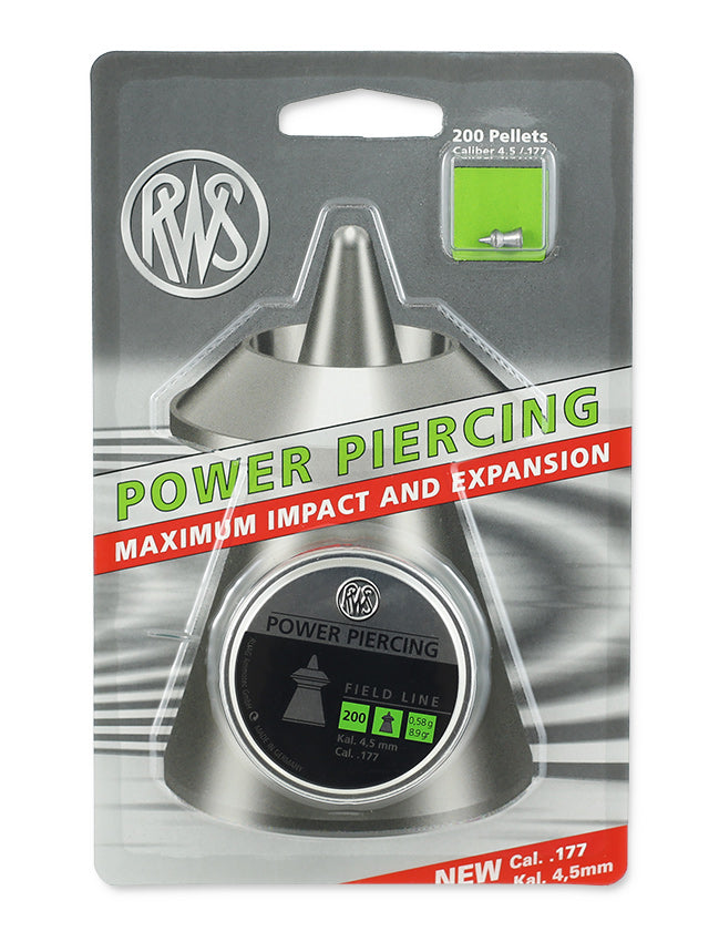 RWS Power Piercing Diabolos 4,5mm 0,58g