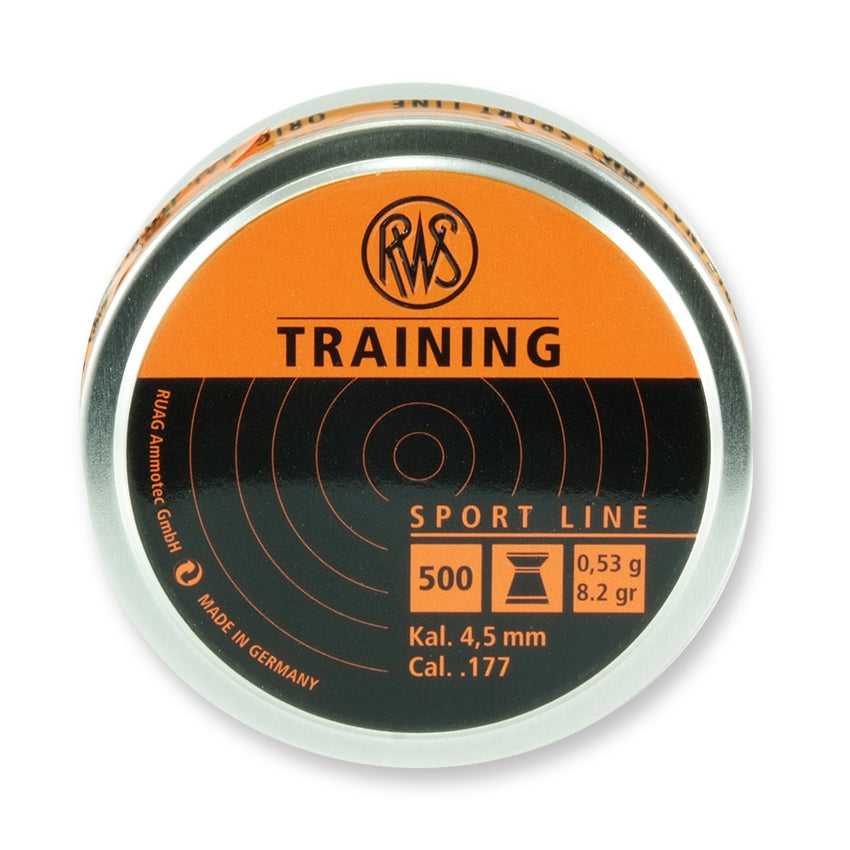 RWS Training Diabolo 4,5mm Flachkopf 0,53g