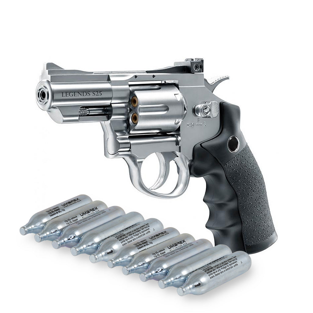 Legends S25 CO2 Airsoft Revolver 4,5mm Diabolo