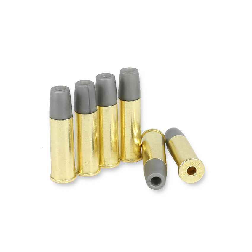 Ladehülsen für Schofield CO2 Revolver 4,5mm Rundkugel